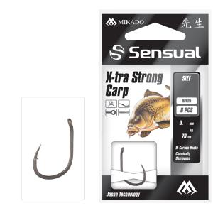 Mikado Sensual X-tra Strong Carp r.10 0.18mm 70cm 8szt. gotowe przypony