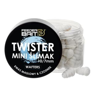 Feeder Bait Twister Mini Ślimak 10/7mm Kwas Masłowy & Czosnek