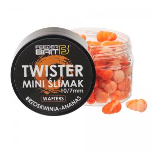 Feeder Bait Twister Mini Ślimak 10/7mm R72 Brzoskwinia-Ananas