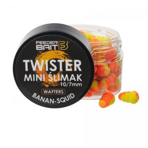 Feeder Bait Twister Mini Ślimak 10/7mm Banan & Squid