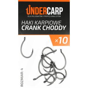 UnderCarp Crank Choddy r.4 haki karpiowe teflonowe