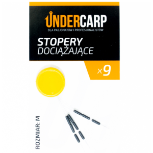 UnderCarp Tungsten Sinkers stopery dociążające r.M 9szt.