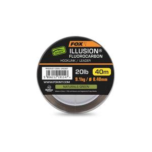 Fox Edges Ilussion Fluorocarbon Hooklink Leader 0.40mm 40m