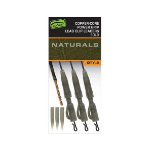 Fox Edges Naturals Copper Core Lead Clip Leaders 50lb