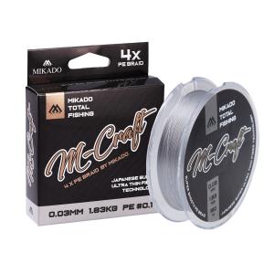 Mikado M-Craft Braid 0.03mm 1.83kg 150m Steel Gray plecionka