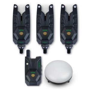 Sonik Herox Bite Alarm Set 3+1 Bivvy Light sygnalizatory brań z centralką i lampką