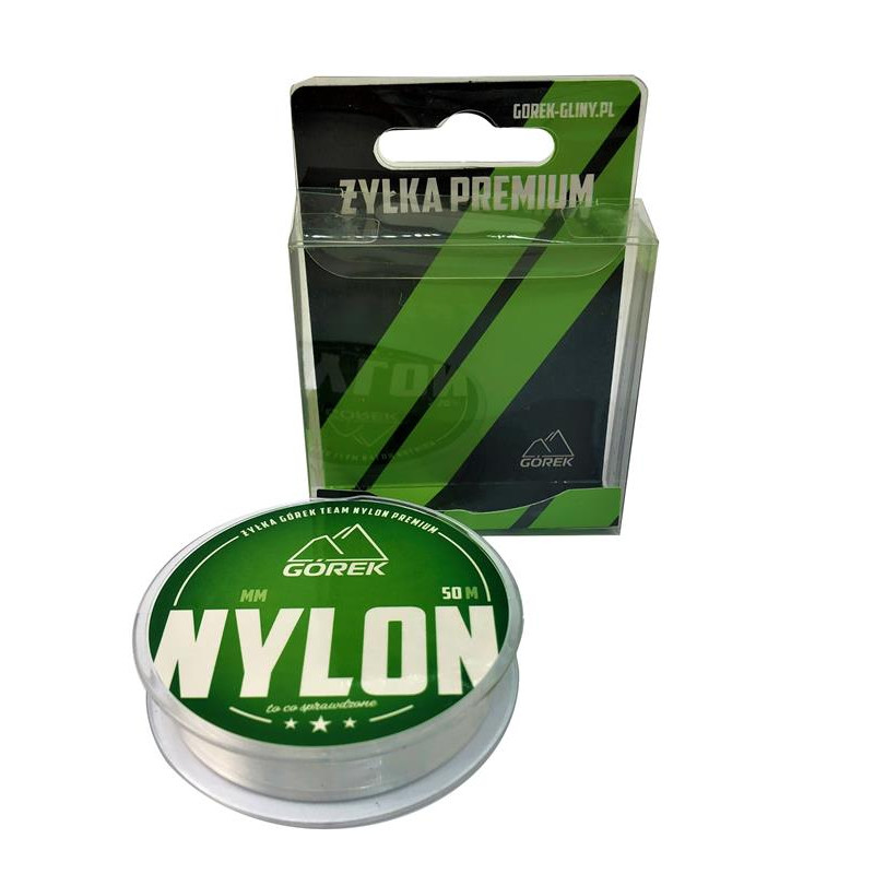 Górek Premium Nylon 0.074mm 50m żyłka