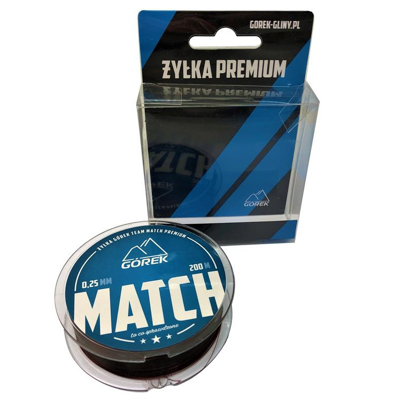 Górek Match Premium 0.25mm 200m żyłka