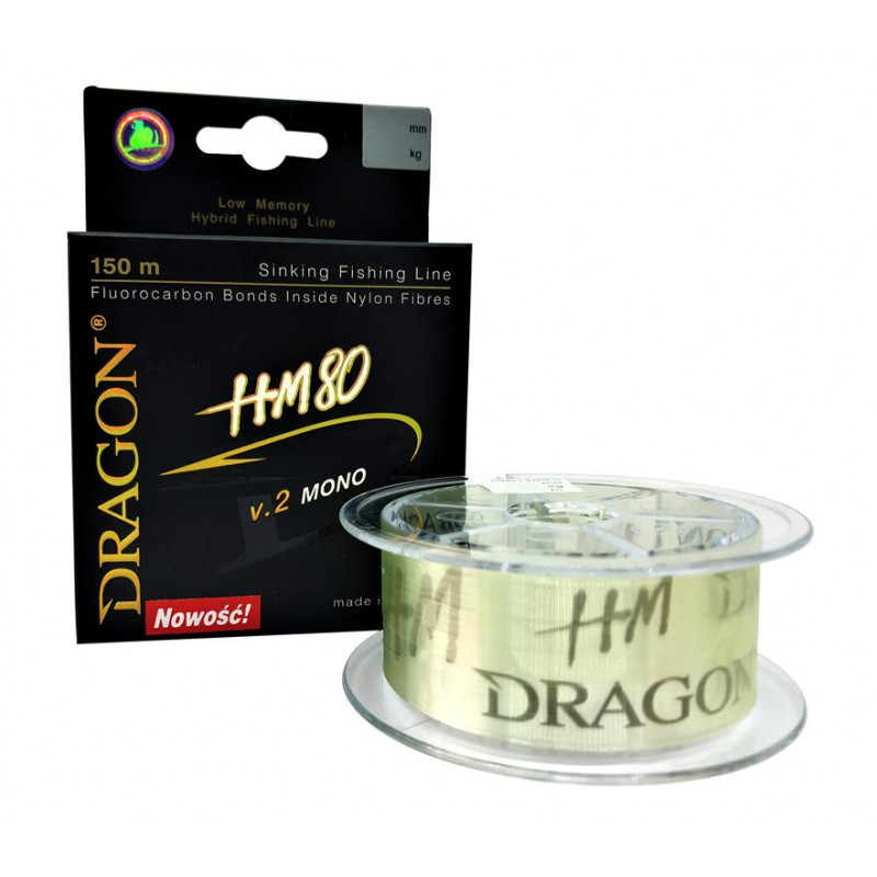 Dragon HM80 v.2 Mono 0.16mm 150m żyłka