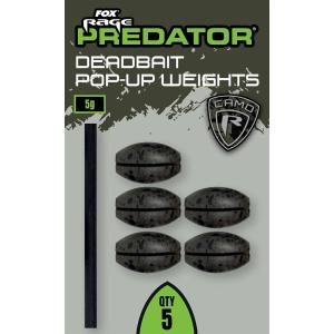 Fox Rage Camo Deadbait Pop Up Weights 5g 5szt. ciężarki