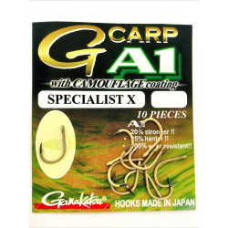 Gamakatsu G-Carp A1 Specialist X Camou r.6 10szt haczyki