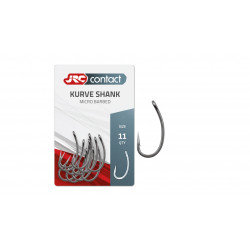 JRC Kurve Shank Micro Barbed r.6 11szt. haki karpiowe
