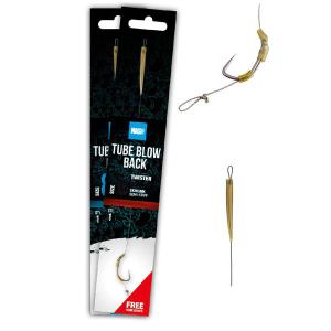 Nash Tube Blow Back Rig r.6 20lb Barbless gotowy przypon