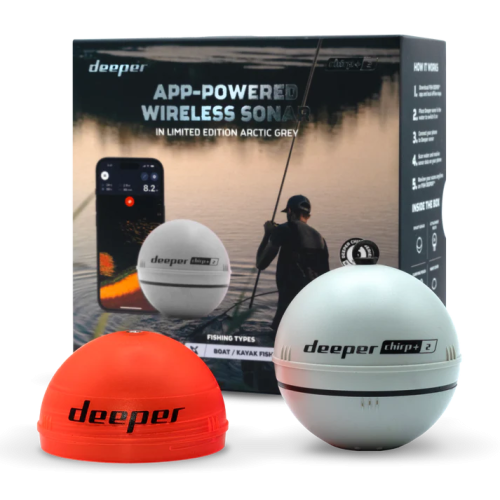 Deeper Smart Sonar CHIRP+ 2 - Arctic Grey LTD echosonda