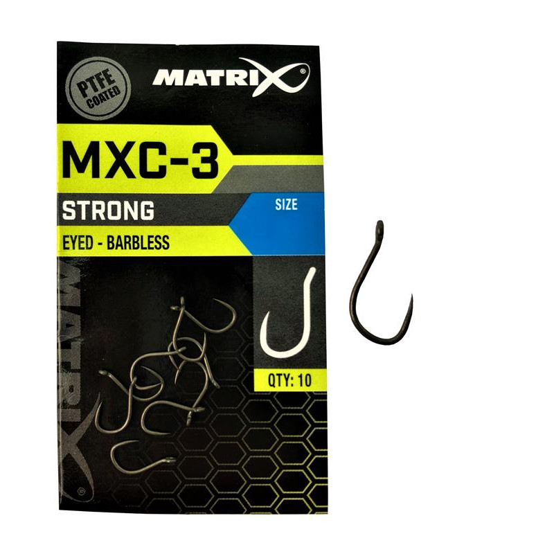 Matrix Strong MXC-3 r.18 Barbless 10szt haczyki