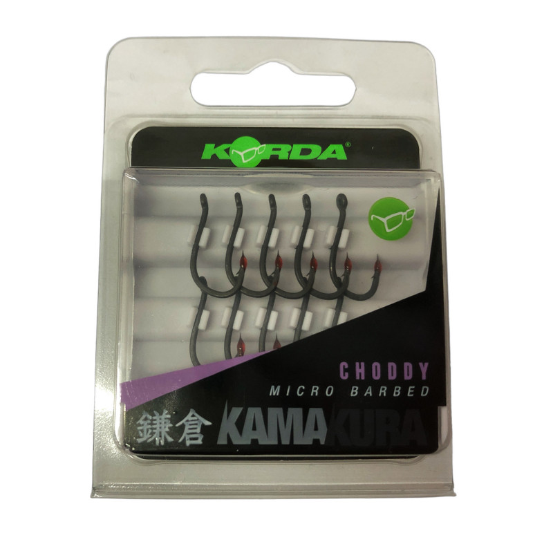 Korda Kamakura Choddy Micro Barbed r.4 10szt. haki karpiowe