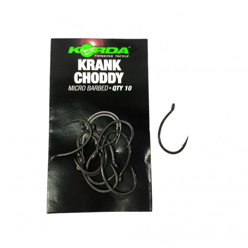 Korda Krank Choddy Micro Barbed r.4 10szt. haki karpiowe