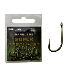 Drennan Haczyki Super Specialist Barbless r. 16/10szt.