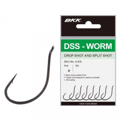 BKK DSS-Worm rozm.1/0 op. 6szt. Haki