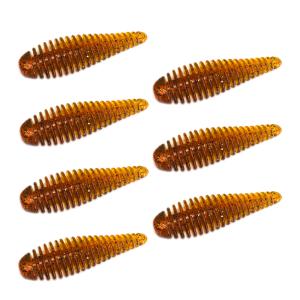 LureCraft Dope Worm 5cm 7szt. Amber Gold