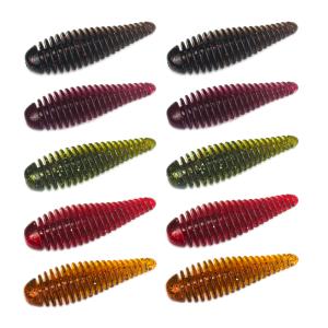 LureCraft Dope Worm 5cm 10szt. Color Mix