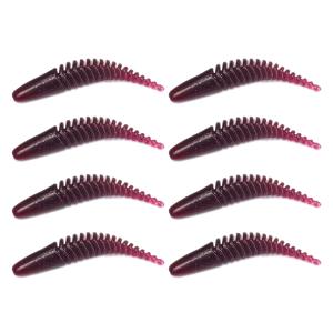 LureCraft Sick Worm 5cm 8szt. Purple Lethal