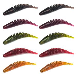 LureCraft Sick Worm 5cm 10szt. Color Mix