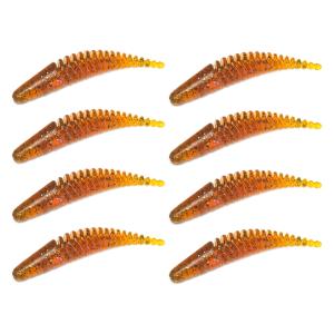 LureCraft Sick Worm 5cm 8szt. Amber Gold