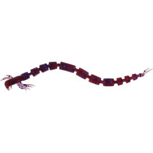 Westin Bloodteez Worm 5.5cm Indigo UV Red 8szt.