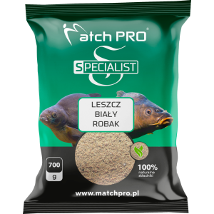 MatchPro Specialist Leszcz Biały Robak 700g zanęta