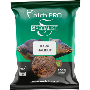 MatchPro Specialist Karp Halibut 700g zanęta