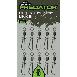 Fox Rage Predator Quick Change Links r.7 agrafki