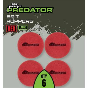 Fox Rage Predator Bait Poppers Red Large pływaki