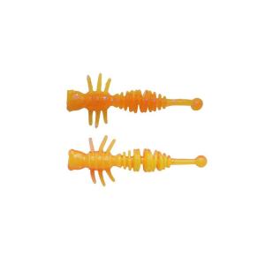 Berkley Powerbait Power Larvae 40mm 12szt. Orange/Sunshine Yellow