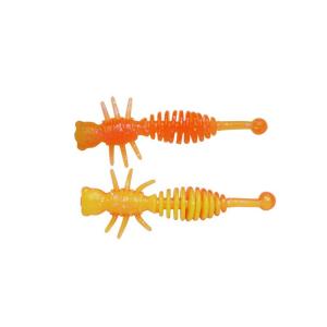 Berkley Powerbait Power Larvae 55mm 10szt. Fluo Orange/Sunshine Yellow