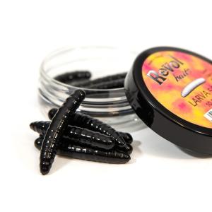 Revol Baits Larva 50mm 10szt. Czarny Ser Czosnek