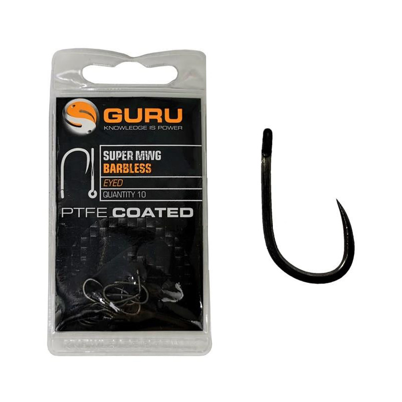 Guru Super MWG Barbless r.10 10szt haczyki