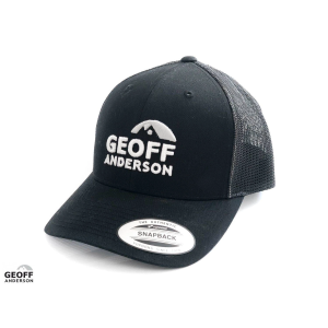 Geoff Anderson Snapback Black czapka