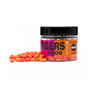 Ringers Micro Wafters Duos Orange Pink 3mm