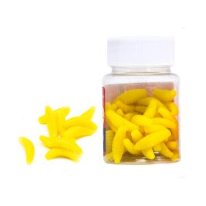 Miarcle Fish Robak w Słoiczku 50szt Żółty