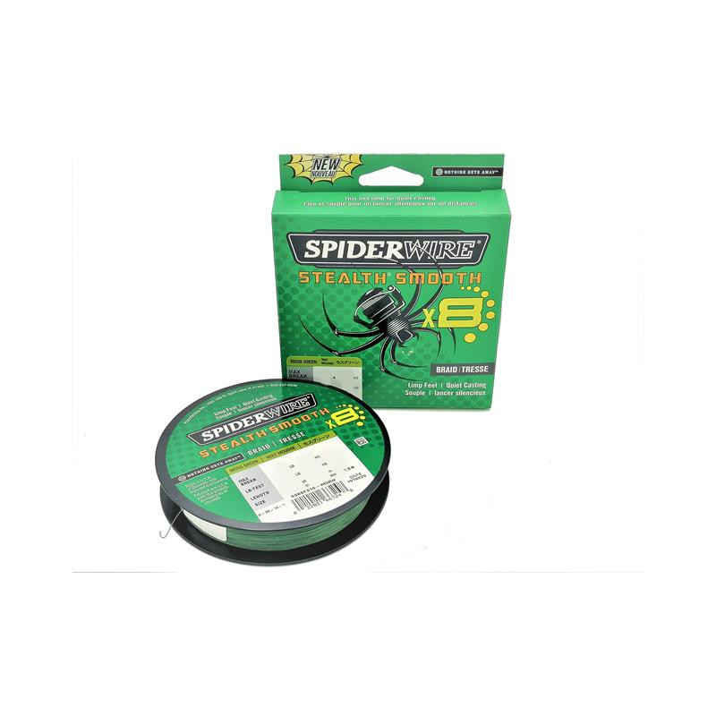 SpiderWire Plecionka 0.06mm 5.4kg 150m Strealth Smooth x8 Moss Green
