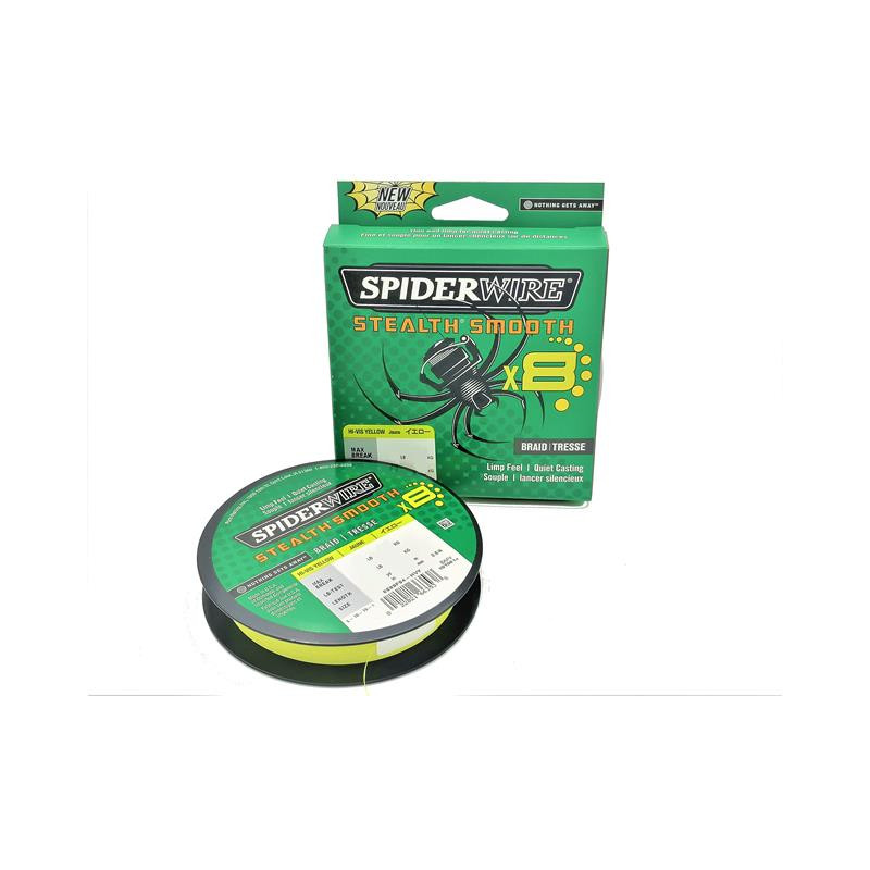 SpiderWire Plecionka 0.11mm 10.3kg 150m Strealth Smooth x8 Yellow