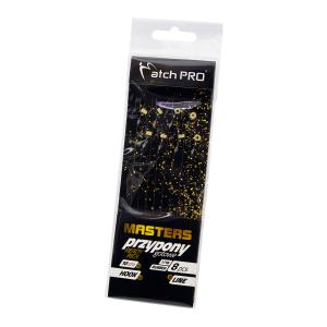 MatchPro MF Masters Rubber M16B r.14 0.20mm 8szt. gotowe przypony