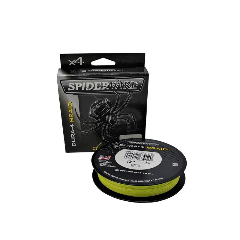 SpiderWire Plecionka 0,12mm 10,5kg DURA-4 BRAID FLUO