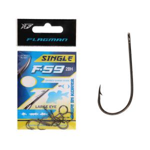 Flagman F59-2BH Hook r.4 8szt. haki