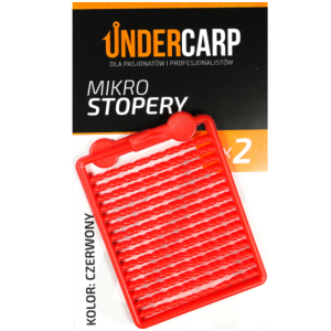 UnderCarp Mikro Stopery Czerwone