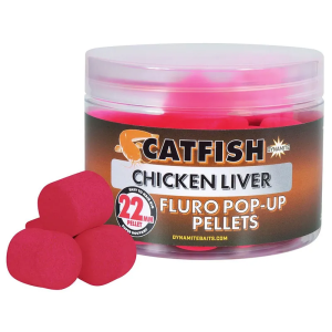 Dynamite Baits Chicken Liver Fluoro Pop-Up 22mm