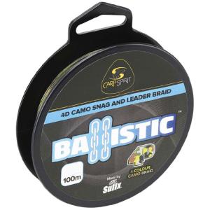 Carp Spirit Ballistic 45lb 100m Camo plecionka