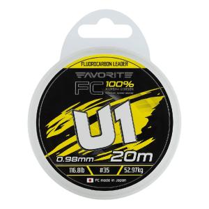 Favorite U1 FC 0.98mm 20m fluorocarbon
