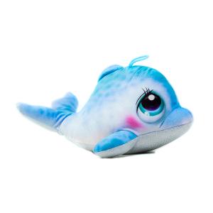Delfinek Duży Niebieski maskotka zabawka pluszak